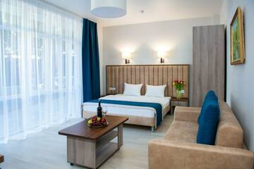 Фото номера Коттедж 1 - 1 этаж Гостиница Пансионат Нева г. Алушта 11