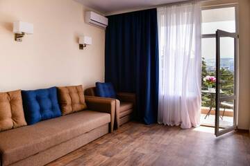 Фото номера Комфорт плюс *** Гостиница Пансионат Нева г. Алушта 11