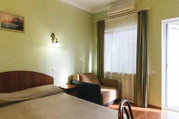 Фото номера Двухместный номер эконом-класса с 1 кроватью или 2 отдельными кроватями Гостиница Эдем г. Алушта 6