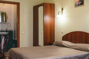 Фото номера Двухместный номер эконом-класса с 1 кроватью или 2 отдельными кроватями Гостиница Эдем г. Алушта 3