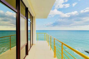 Фото номера Апартаменты с террасой Гостиница Калипсо г. Алушта 14