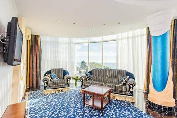 Фото номера Суперлюкс с видом на море Гостиница Агора г. Алушта 2