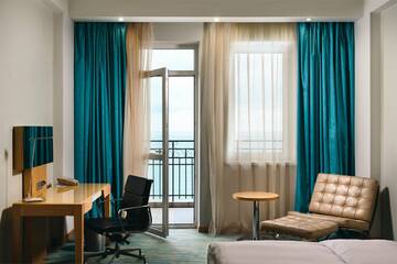 Фото номера Улучшенный Модерн с видом на море 5* Гостиница Riviera Sunrise г. Алушта 2