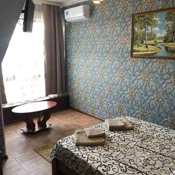 Фото номера Двухместный номер с панорамным видом на море Гостиница Ostrovok Hotel г. Алушта 2