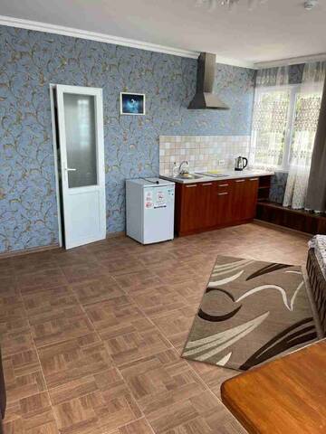 Фото номера Трехместный номер с панорамным видом на море Гостиница Ostrovok Hotel г. Алушта 7