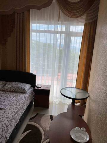 Фото номера Двухместный номер боковой с видом на море Гостиница Ostrovok Hotel г. Алушта 6