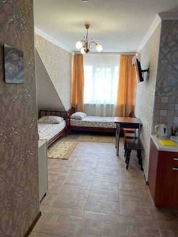 Фото номера Двухместный номер с панорамным видом на море Гостиница Ostrovok Hotel г. Алушта 17