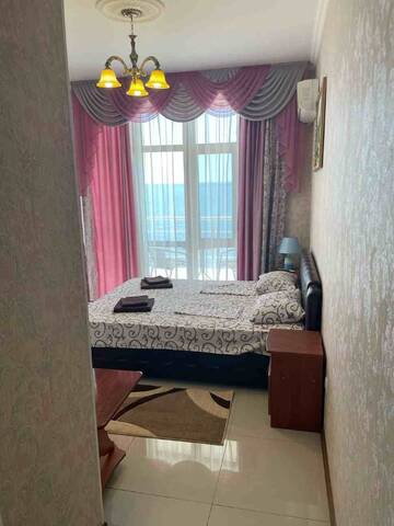 Фото номера Двухместный номер с видом на море Гостиница Ostrovok Hotel г. Алушта 4