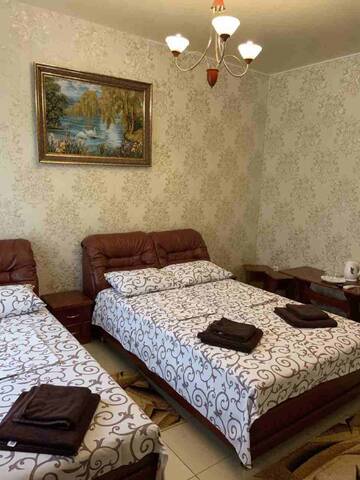 Фото номера Трехместный номер боковой с видом на море Гостиница Ostrovok Hotel г. Алушта 10