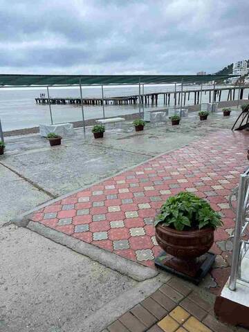 Фото номера Четырехместный номер с видом на море Гостиница Ostrovok Hotel г. Алушта 7