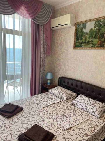 Фото номера Двухместный номер с видом на море Гостиница Ostrovok Hotel г. Алушта 5