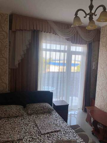 Фото номера Двухместный номер боковой с видом на море Гостиница Ostrovok Hotel г. Алушта 13