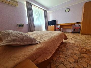 Фото номера Двухместный номер с 1 кроватью и балконом Гостиница Южный Домик г. Алушта 3