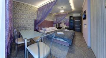 Фото номера Серый гламур двухкомнатный  Гостевой дом Guest House Lora г. Алушта 2