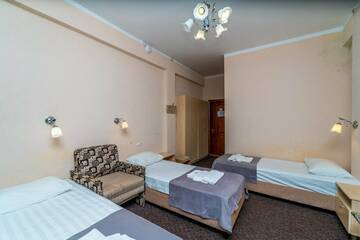 Фото номера Трехместный стандарт. Корпус № 10, 11 Санаторий Славутич г. Алушта 8