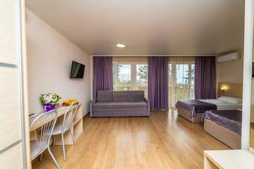 Фото номера Двухместный улучшенный. Корпус № 10, 11 Санаторий Славутич г. Алушта 2