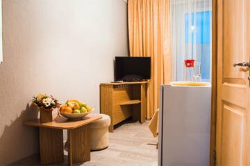 Фото номера 1-но местный эконом. Корпус №5, 6 Санаторий Славутич г. Алушта 3