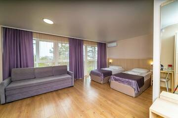 Фото номера Двухместный улучшенный. Корпус № 10, 11 Санаторий Славутич г. Алушта 4