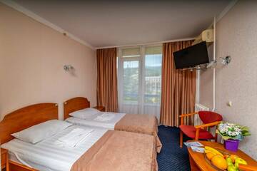 Фото номера Двухместный стандарт. Корпус № 10, 11 Санаторий Славутич г. Алушта 5