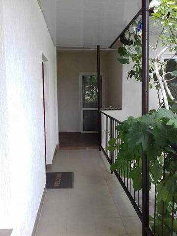 Фото номера Бюджетный двухместный номер с 1 кроватью Гостиница Guest House na Baglikova 22a г. Алушта 5